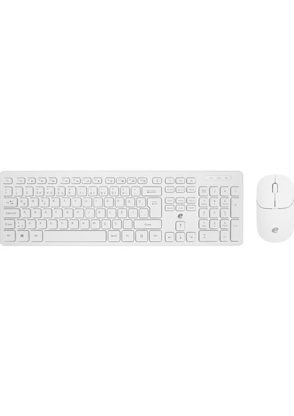 Emachines EAK920 Beyaz Kablosuz Q Klavye + Mouse Set