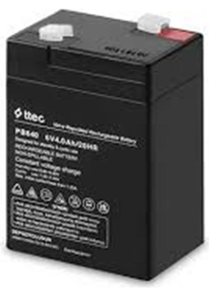 Ttec 6V 4AH Bakımsız Kuru Akü