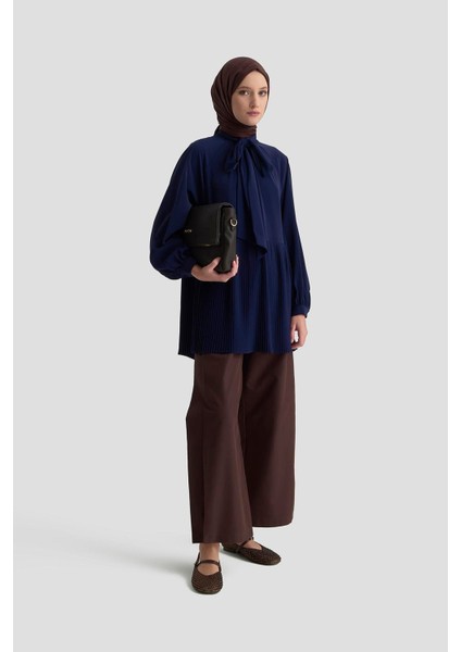 Piliseli Tunik 25KD1115 Lacivert fiyatları