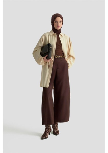 Bağcıklı Safari Tunik 25KD9012 Bej fırsatları