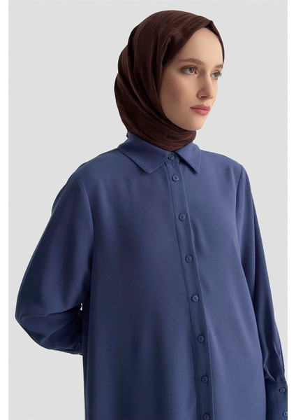 Tunik Elbise 25KD1017 Indigo fırsatları