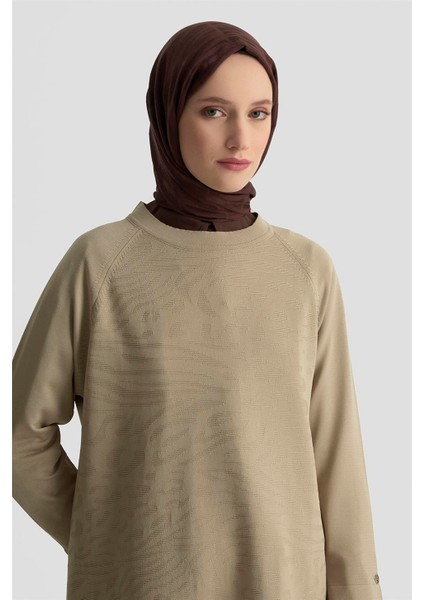 Trend Triko Tunik 25KTD4114 Bej modelleri