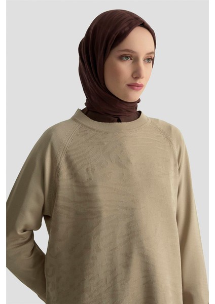 Trend Triko Tunik 25KTD4114 Bej fırsatları