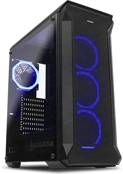 Guardıan 4X12CM Dual Rgb Fan Usb3.0 T-Glass Atx Oyuncu Kasası