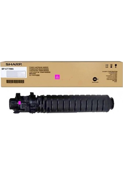 BP-GT70MA Magenta Kırmızı Orjinal Fotokopi Toneri BP-50C26-50C31-50C36-50C45 24.000 Sayfa