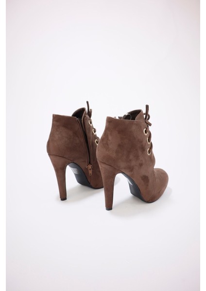 Kadın Nubuk Uzun Topuklu Ayakkabı modelleri