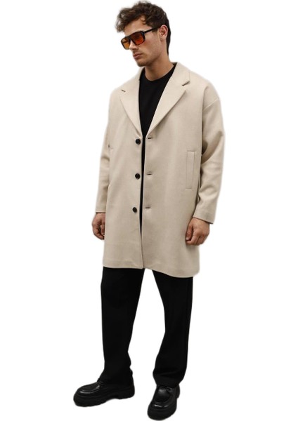 Kaşe Erkek Kaban Krem fiyatları