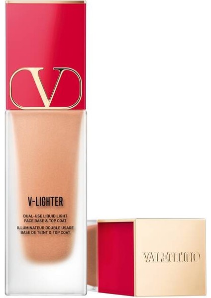 V-Lighter - 2'si 1 Arada Aydınlatma Etkili Makyaj Bazı 02 Ambra (25 Ml)