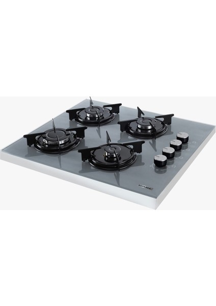Metalik Gri Set Üstü Ocak LX-40TSHDF Ng
