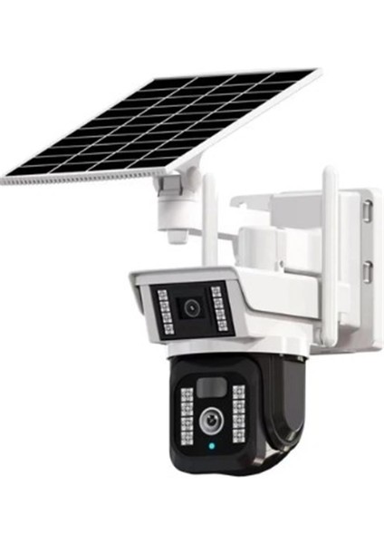 Okam O-KAM-3940 4g 6mp Dual Lens Wıfı Ptz Solar Kamera