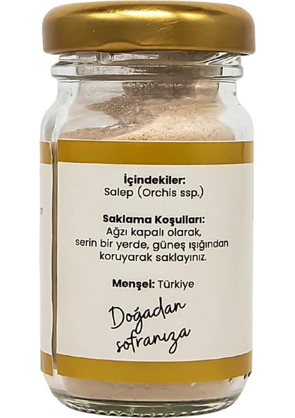 Saf Salep 40 G fiyatları