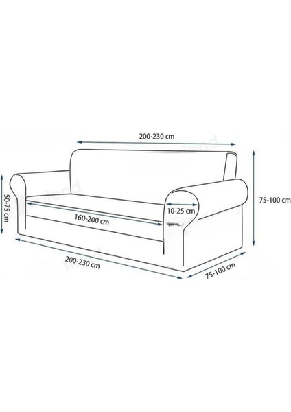 Jakarlı Tuğla Desen Koltuk Örtüsü Çekyat Kanepe Kılıfı Lastikli Kayma Yapmayan 3 Kişilik fiyatları