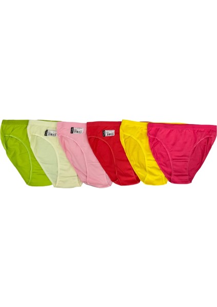 Nehir Bikini-Külot-12 Adet- Çok Renkli fırsatları