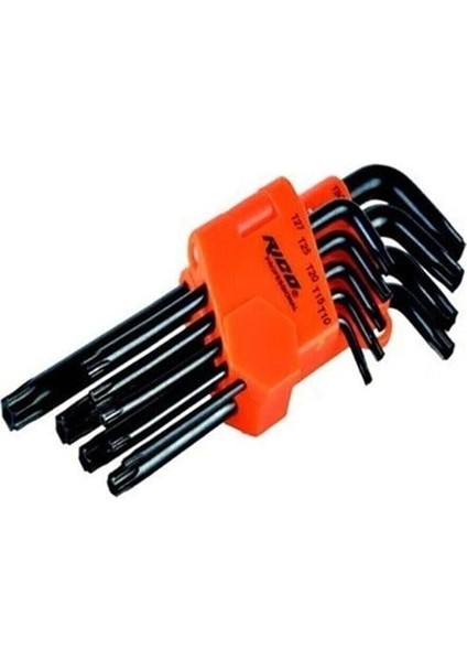 Rıco 013-RC0207 Torx Uzun 9lu Uzun Alyan Takımı