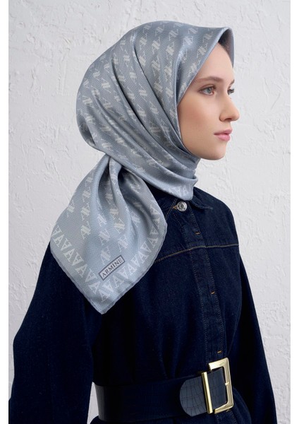 Saf Ipek Sura Eşarp 9412D 80