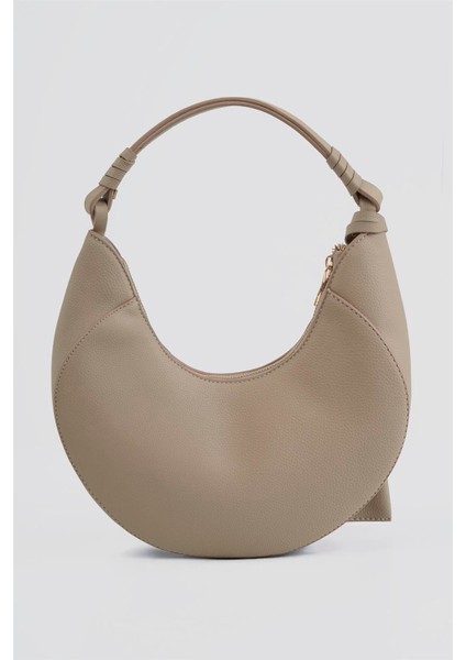 Pia Deri Çanta 25YD7402 Vizon fiyatları