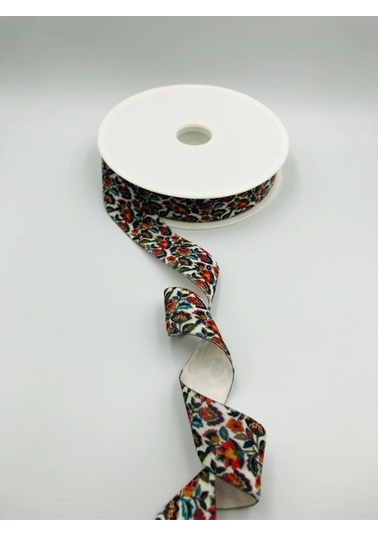 5 Metre Desenli Kadife Kurdele 25 Mm, Keten, Saten, Kadife, Ohça, Süsleme, Çeyiz, Gelin, Nişan, Söz, Paketleme, Fiyonk fiyatları