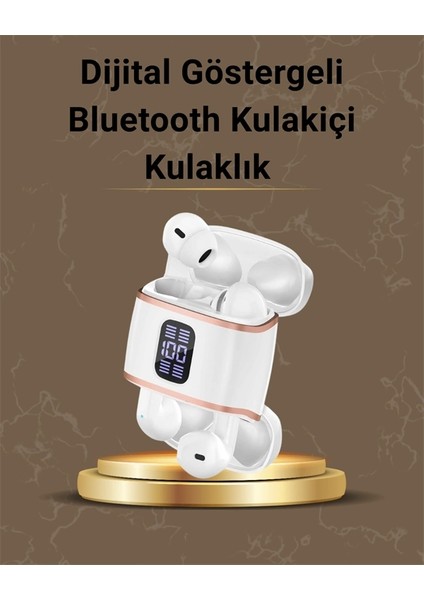 Dijital Göstergeli Bluetooth Kulakiçi Kulaklık – 4’lü Paket, Gürültü Engellemeli fiyatları