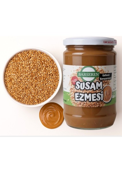 Susam Ezmesi 600 gr Yerli Cam Kavanoz fiyatları