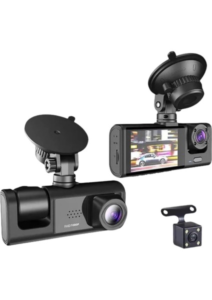 Gelişmiş G-Sensörlü Üçlü Araç Kamerası – 5” LCD Ekran ve Hareket Algılama fırsatları