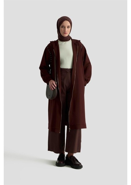 Taş Detaylı Örme Kap 25KD4028 Bordo fiyatları