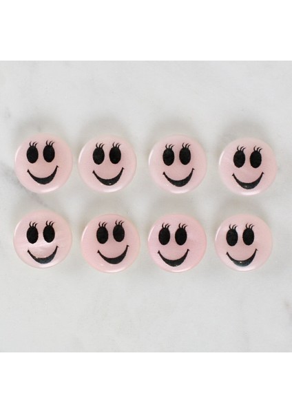 Loren Crafts 8'li Gülen Yüz Düğme - 1015 fiyatları