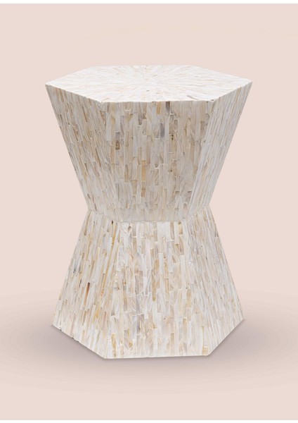 Sedef Tabure Yan Sehpa 35X40X50 cm TLC0129 fırsatları