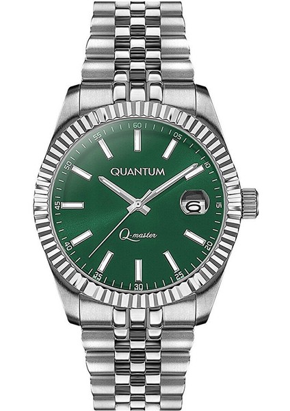 QMG941.370 Erkek Kol Saati | 41MM, Otomatik Mekanizma, Safir Cam, 10 Atm, Yeşil Kadran