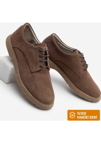 Kadın Hakiki Deri Oxford Ayakkabı Bağcıklı Günlük Ayakkabı Alyen