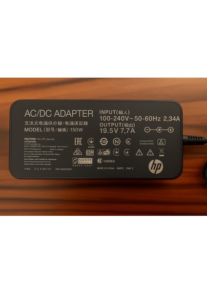 Omen 15-AX256TX, 15-AX253TX Notebook Adaptörü