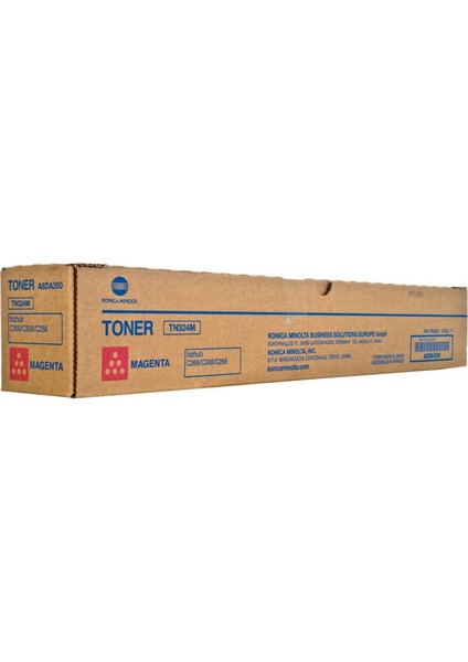 Konica Minolta TN-324M Magenta Kırmızı Orjinal Fotokopi Toneri Bizhup C258-308-368 26.000 Sayfa