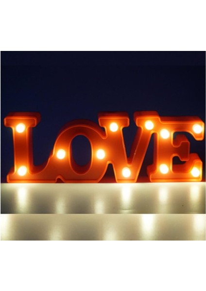Dekoratif LED Love fiyatları