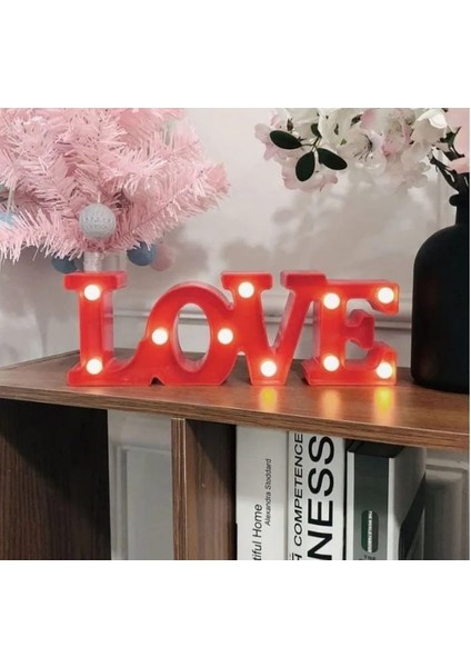 Dekoratif LED Love modelleri
