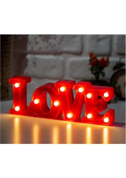 Dekoratif LED Love fırsatları