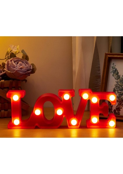 Dekoratif LED Love indirimleri