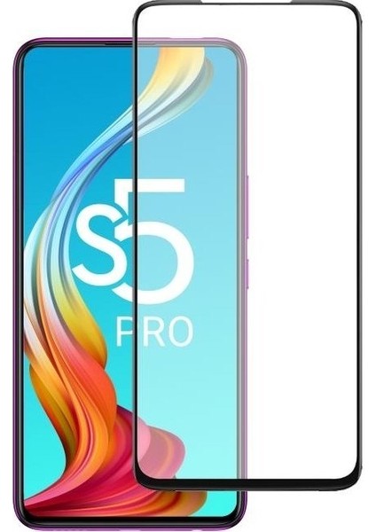 Logis Infinix S5 Pro 9d Seramik Tam Kaplayan Ekran Koruyucu Cam