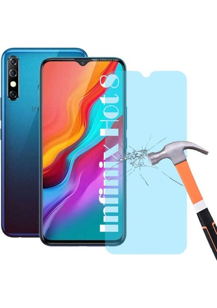 Logis Infinix Hot 8 9d Mat Seramik Tam Kaplayan Ekran Koruyucu Cam modelleri