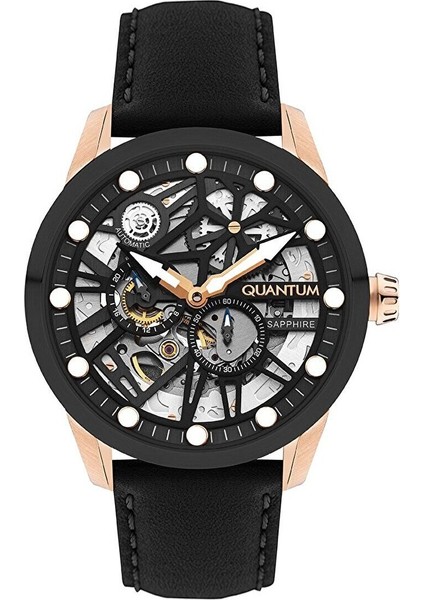 QMG1120.851 Erkek Kol Saati | 46MM, Otomatik Mekanizma, Safir Cam