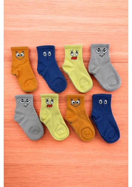 8 Çift Burun Dikişsiz Sevimli Çocuk Soket