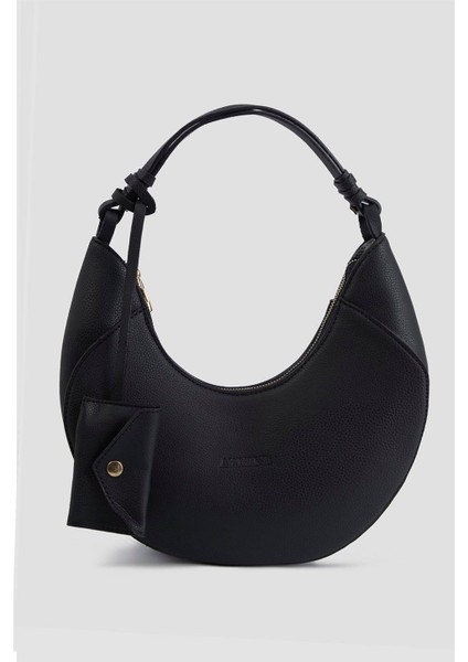 Pia Deri Çanta 25YD7402 Siyah