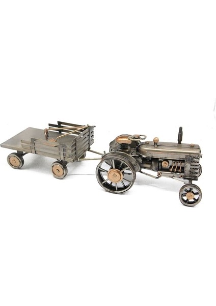 Dekoratif Metal Traktör Römorklu C1603 modelleri