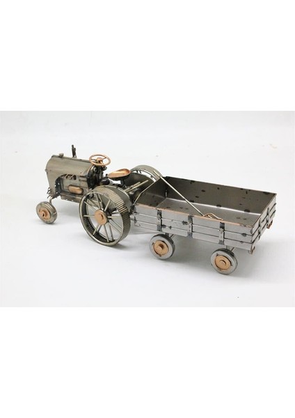 Dekoratif Metal Traktör Römorklu C1602 fiyatları