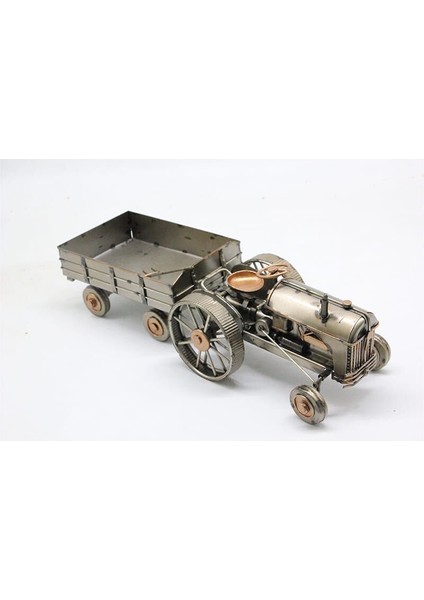 Dekoratif Metal Traktör Römorklu C1602 modelleri
