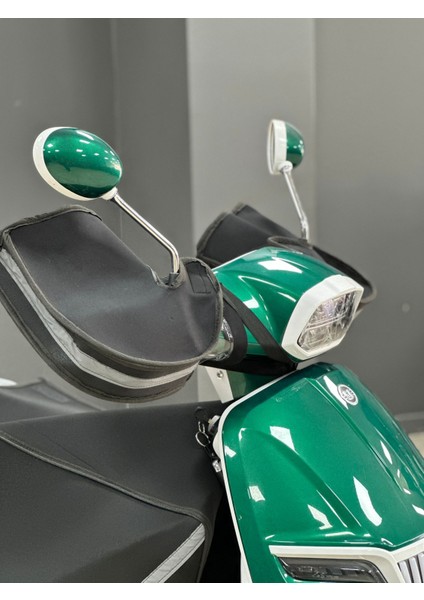 Scooter Fosforlu Kışlık El Kılıfı (Su Geçirmez Karbon Kumaş) ve Dizlik Koruma fiyatları