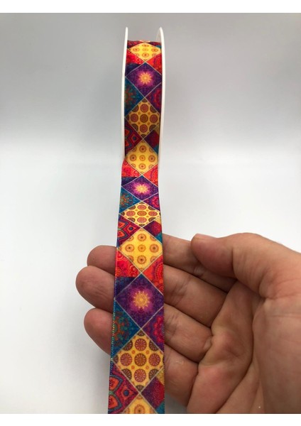 5 Metre Desenli Kadife Kurdele 25 Mm, Keten, Saten, Kadife, Ohça, Süsleme, Çeyiz, Gelin, Nişan, Söz, Paketleme, Fiyonk modelleri