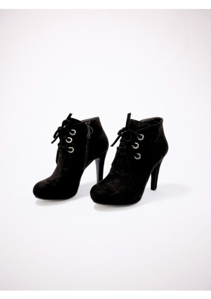 Kadın Nubuk Uzun Topuklu Ayakkabı