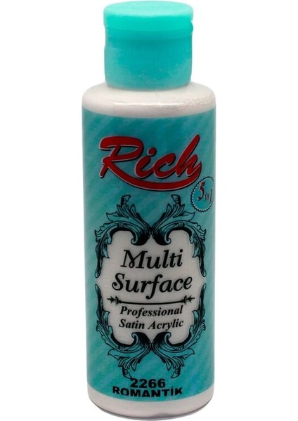 Multi Surface Her Yüzey Için Akrilik Boya 120 Cc. 2266 Romantik