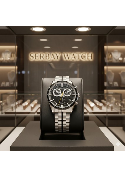 PWG1108N.350 Erkek Kol Saati | 45MM, 10 Atm, Paslanmaz Çelik, Chronograph modelleri