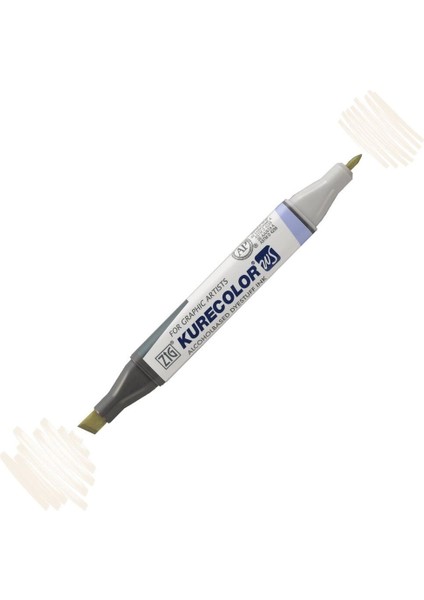 Kurecolor Twin S Grafik Çizim Marker Kalemi 731 Pale Beige