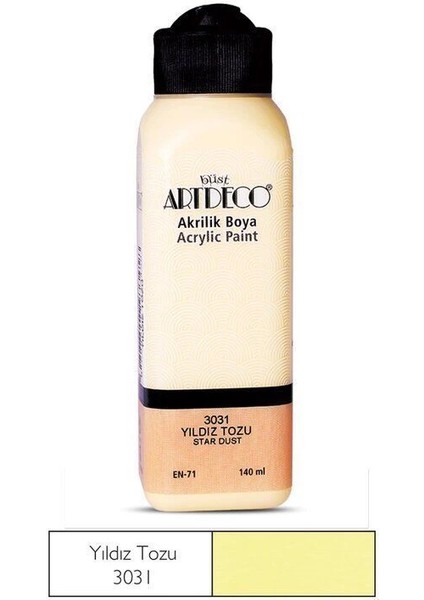 Akrilik Boya 140 Ml. 3031 Yıldız Tozu